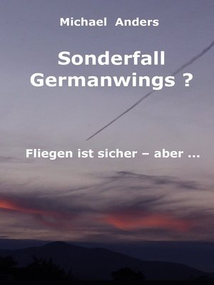 cover image of Sonderfall Germanwings?